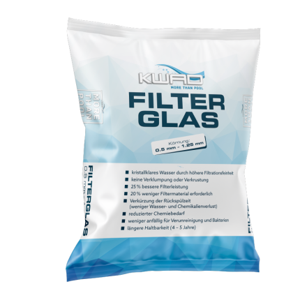 Kwad Fino Filtrirno Steklo 20 Kg 0,5-1,0 Mm