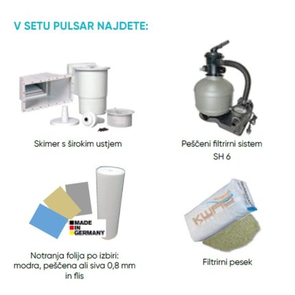 Kwad set Pulsar okrogel